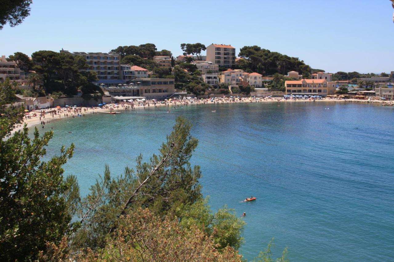 Studio Merbleuesoleil Classe 3 Etoiles 4 Pers Bord De Mer Bandol Eksteriør bilde